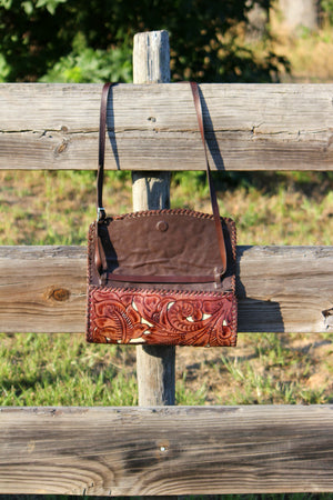 Antonio Tooled Clutch w/ Ivory Inlay - L Trading